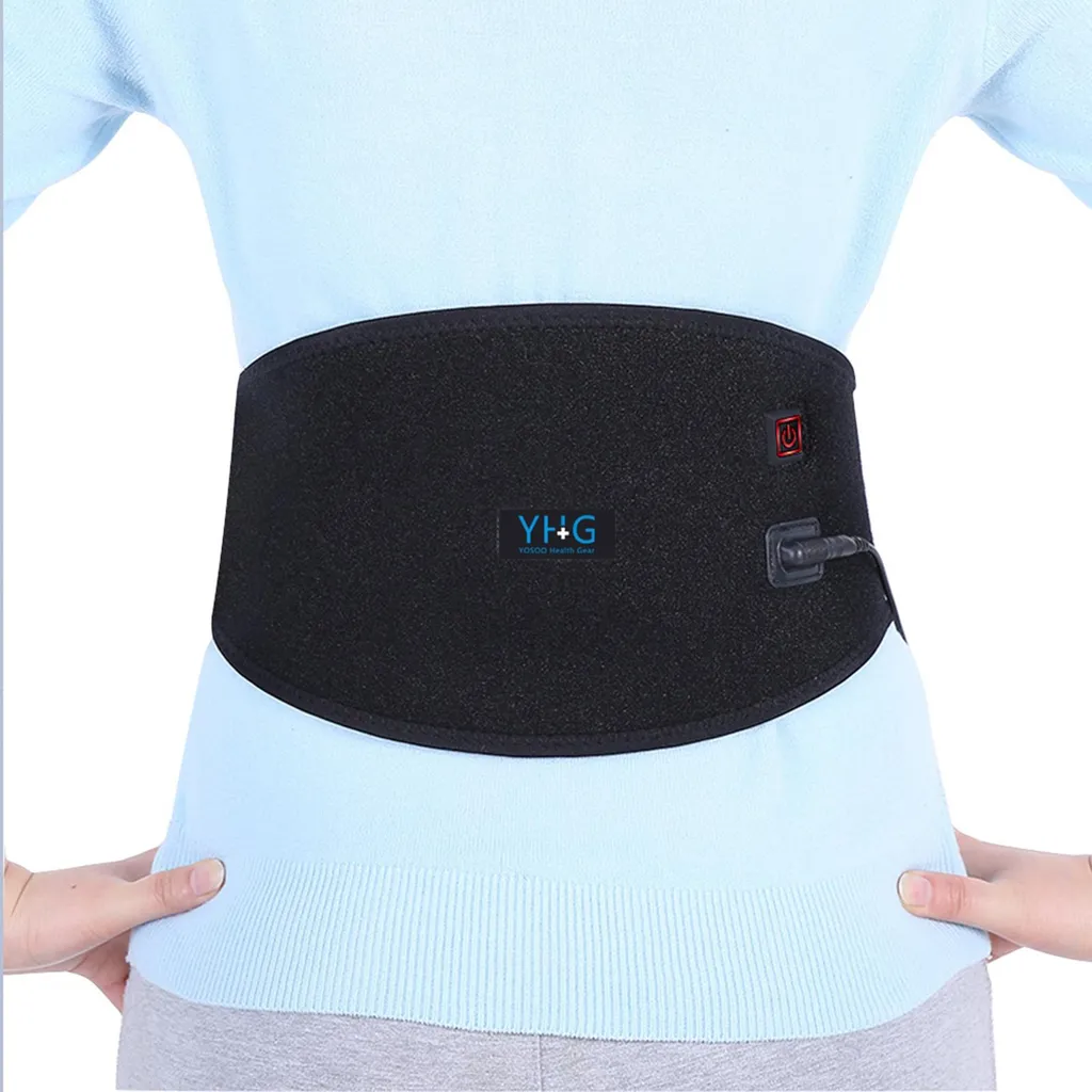 Soulager Mal de Dos et Tension Abdominale : Ceinture Chauffante YHG USB