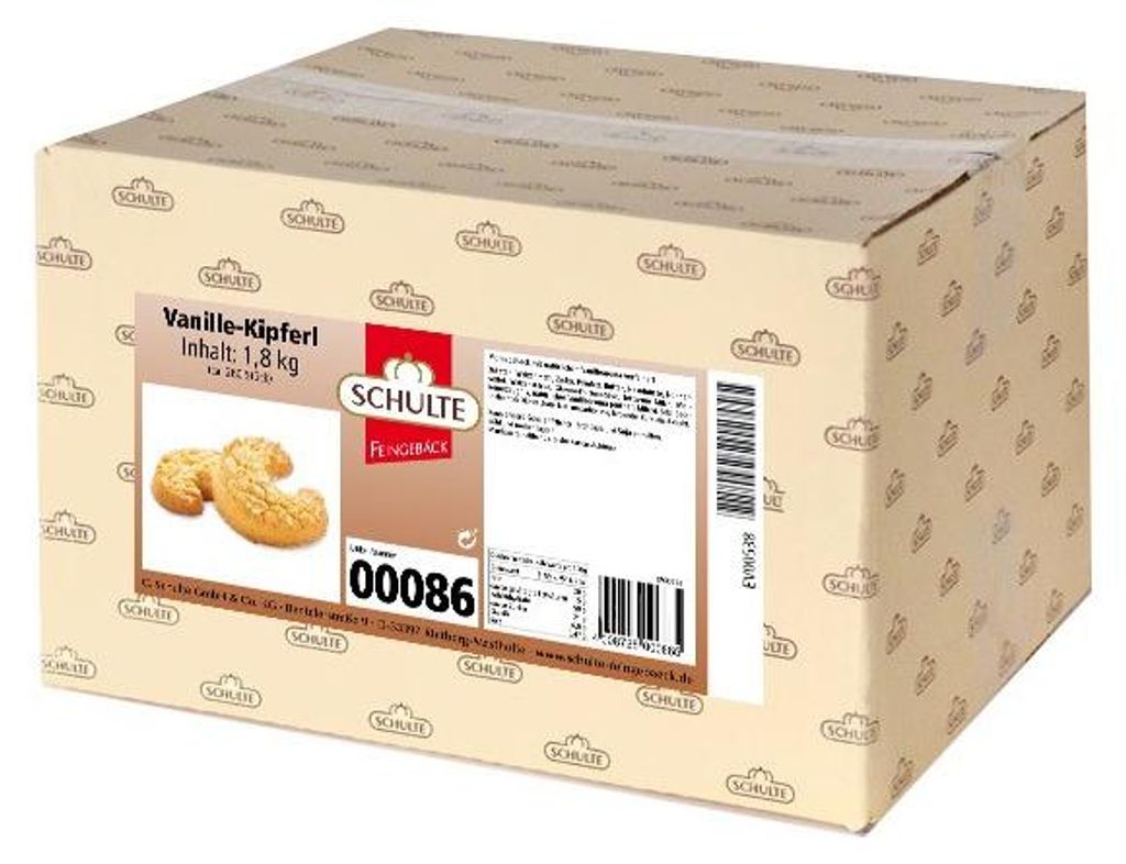 Vanilkový croissantový chlebíček rafinovaný moučkovým Obrázek produktu 