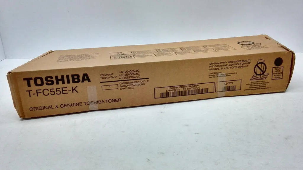 Toner noir Toshiba T-FC55E-K 6AK00000115 original pour copieur e-Studio