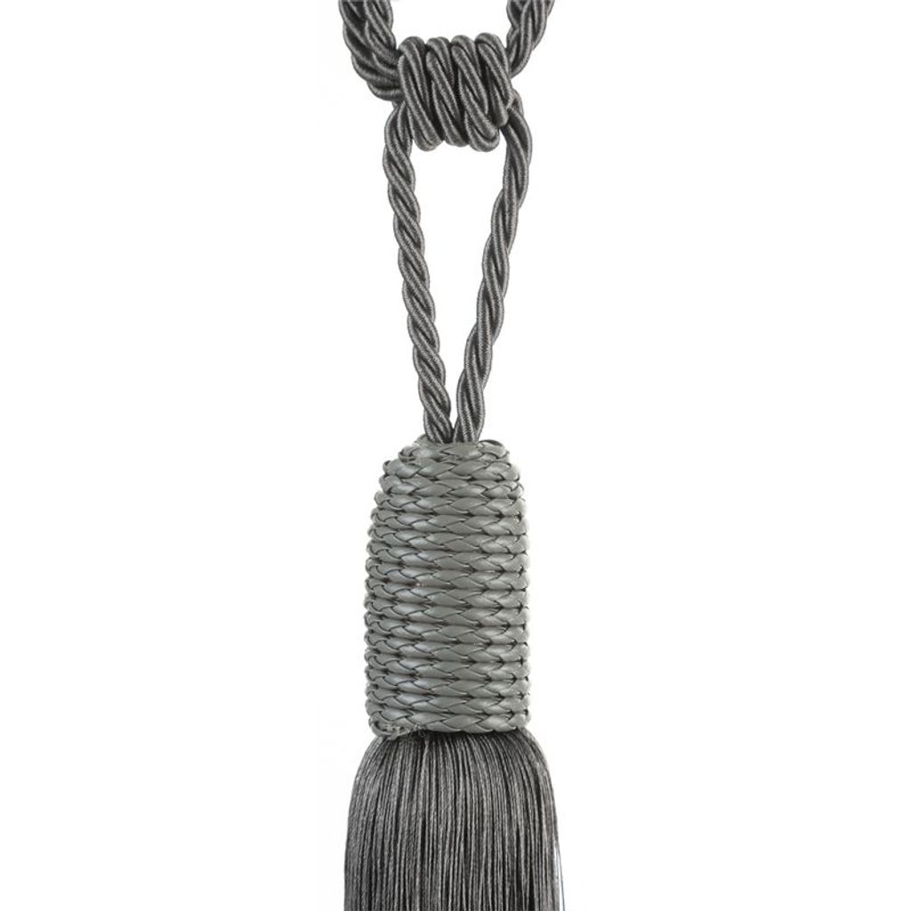 Dekorationsschnur Lara 70x33 cm Grau