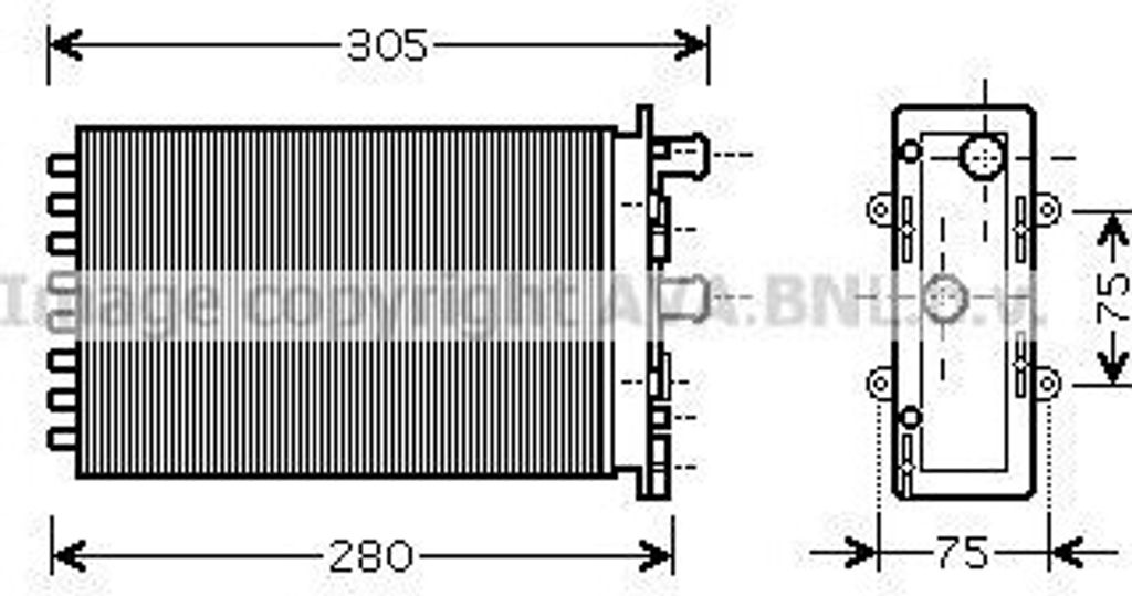 PRASCO VNA6239 - OE 701819032 Wärmetauscher, Heizung für T4