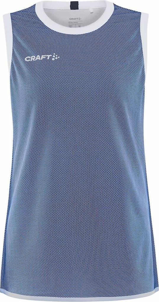 CRAFT Progress Reversible Basket Singlet W Club Cobolt/White S