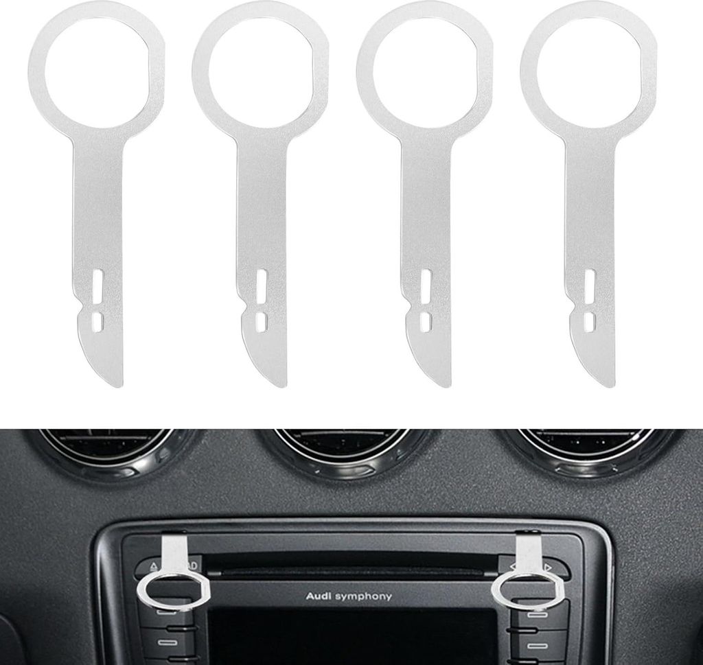 flintronic Auto Zierleistenkeile, 4 Stück Hebelwerkzeug Auto Set, Demontage Werkzeug Innenraum Verkleidung, Werkzeug für Fahrzeug Innen Verkleidu...