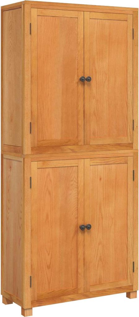 vidaXL Aufbewahrungsmöbel-Set mit Speicher mit Tür Braun Holzwerkstoff
