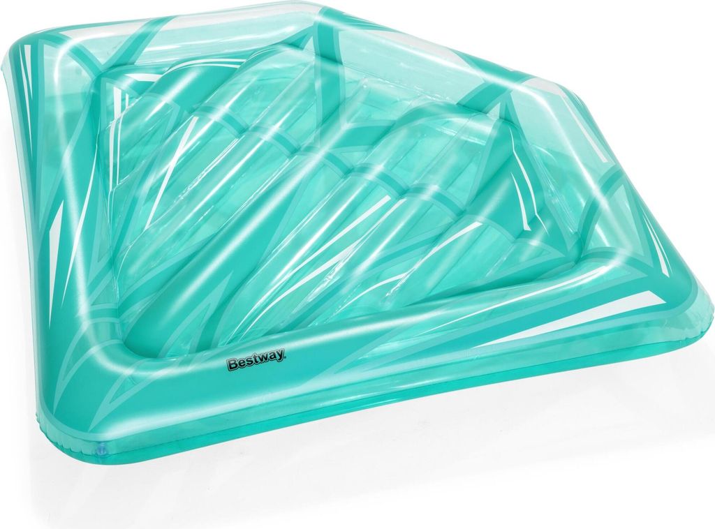 Bestway Badeinsel, Diamant Türkis, 193 x 145 cm