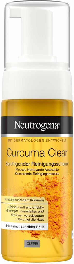 Neutrogena Curcuma Clear Reinigungsschaum (150 ml) Produktbild 