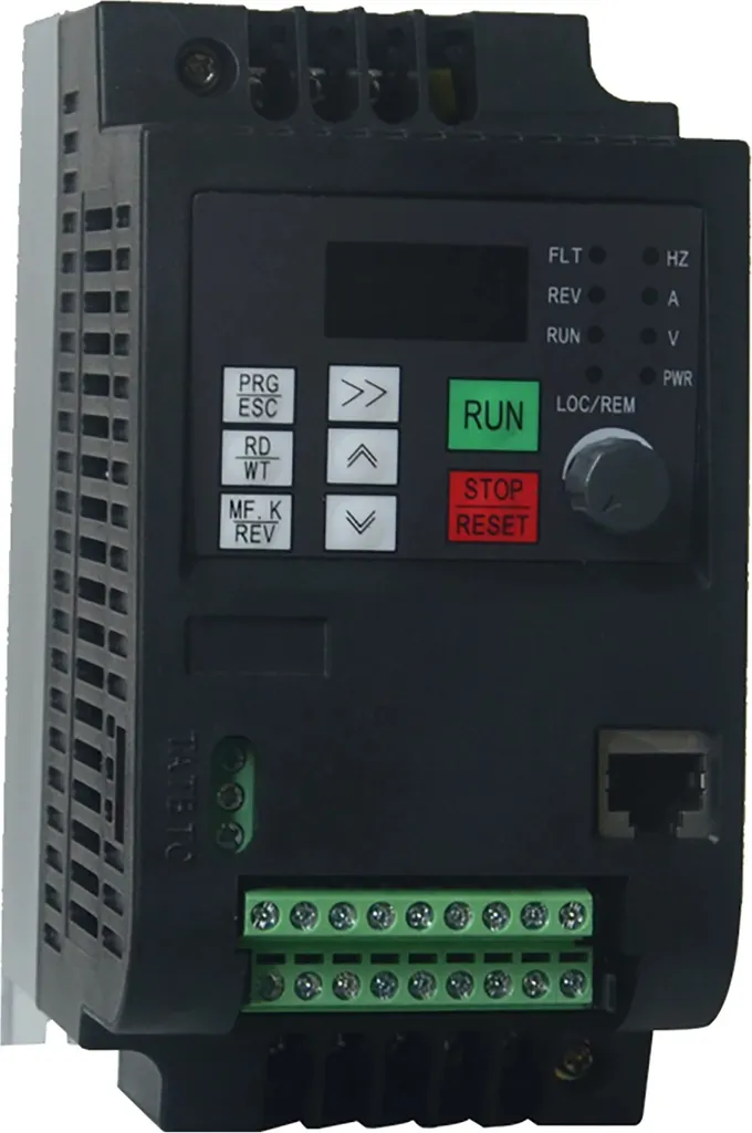 Convertisseur de fréquence 220V 380V réglable avec affichage digital