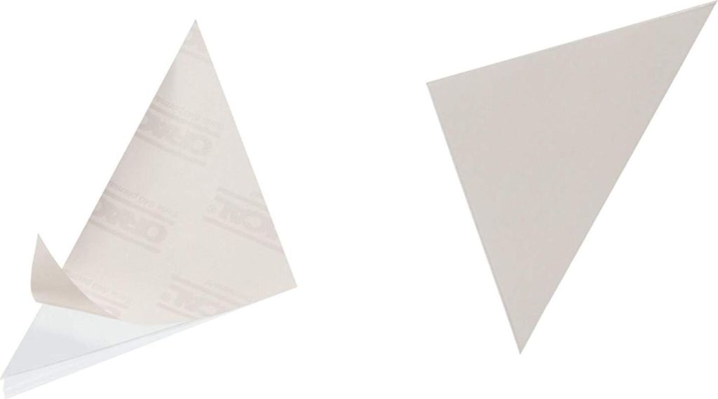 Durable 8382 19 Dreiecktasche Cornerfix , 125x125mm, sk., transparent, 100St.