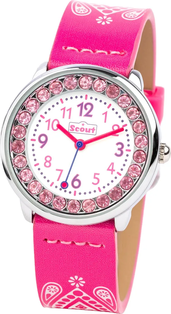 Montre Scout à quartz résistante avec bracelet en polyuréthane durable
