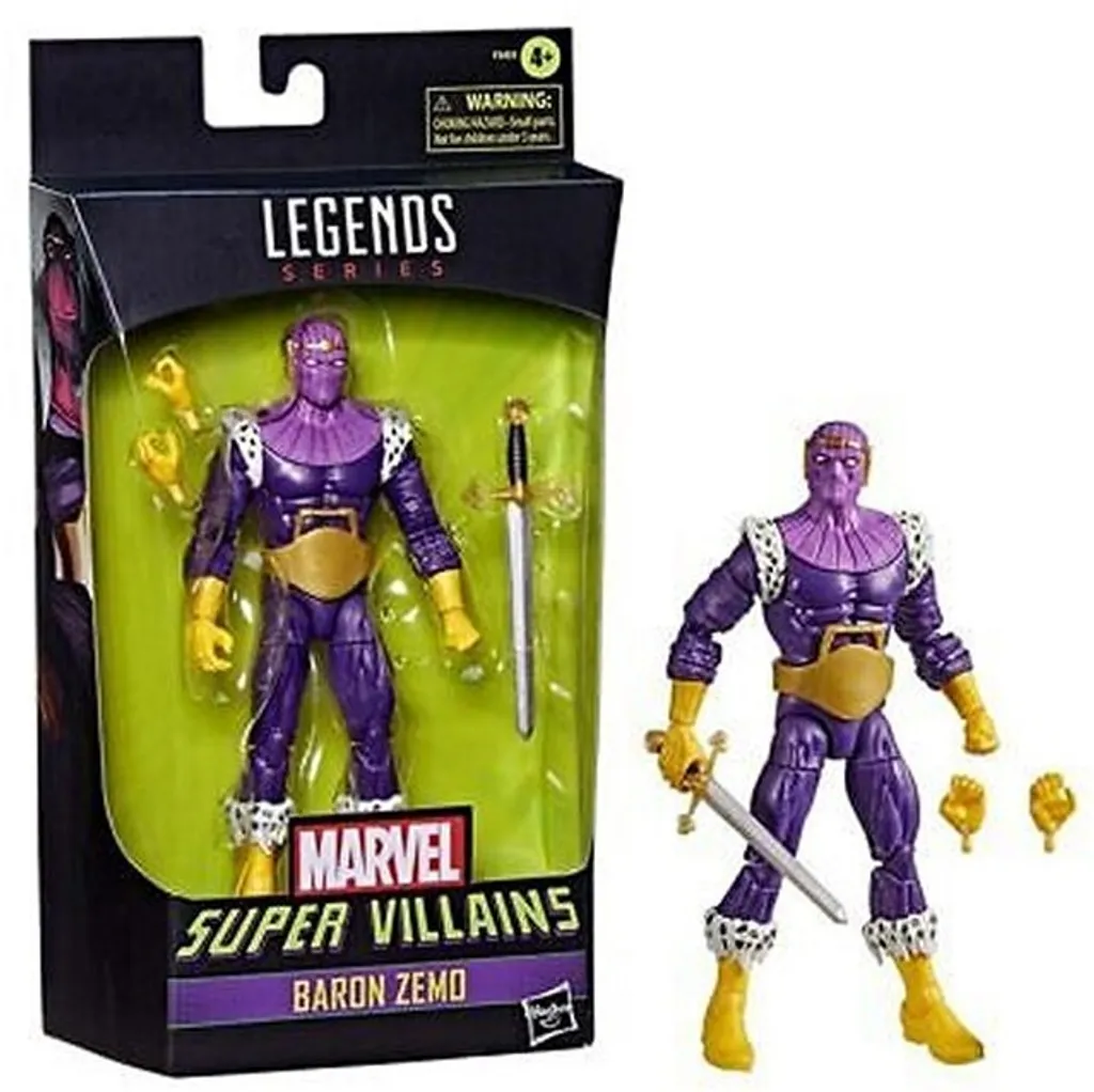 Figurine de Collection Baron Zemo Marvel Legends Series 15 cm 2022
