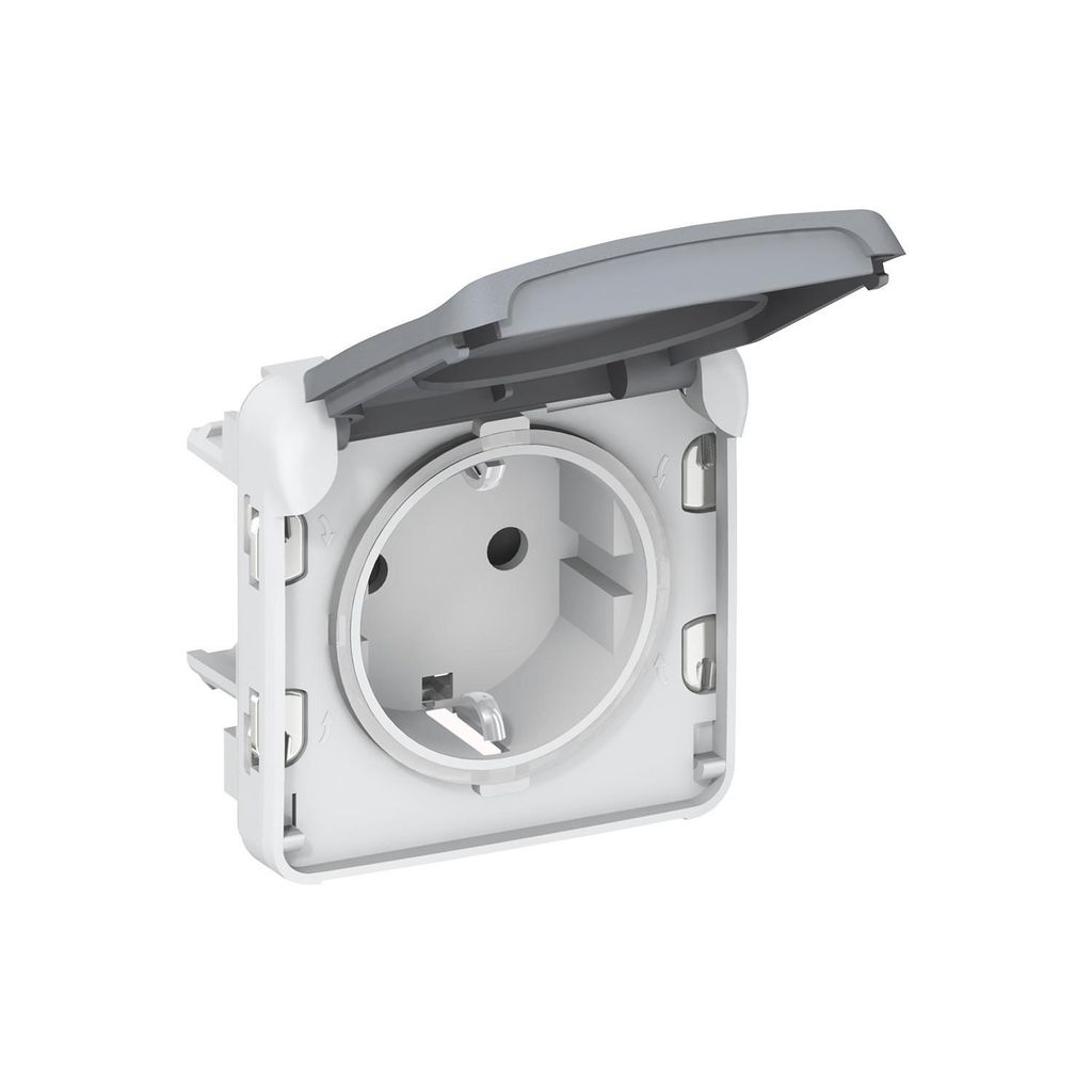 Prise de courant Schuko, base 2P+T, protection, gamme Image du produit 