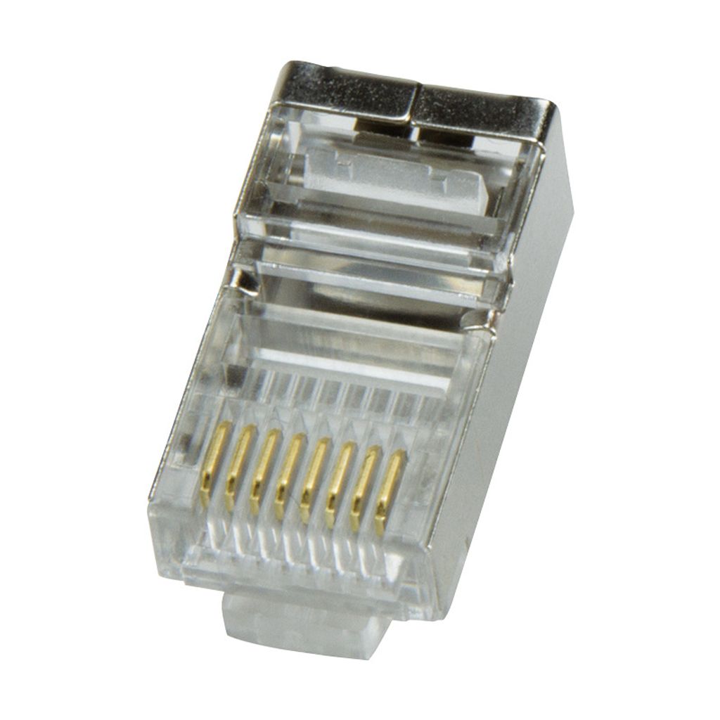 Logilink CAT 5e Modular Plug, shielded 100er Pack