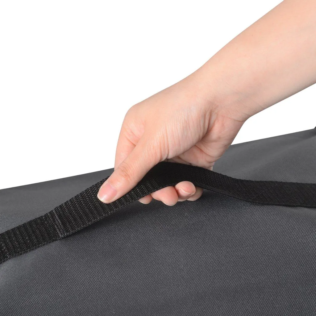 Happyment Buni Box Cane Grigio 90x59x67cm - Trasportino Morbido Pieghevole - 6