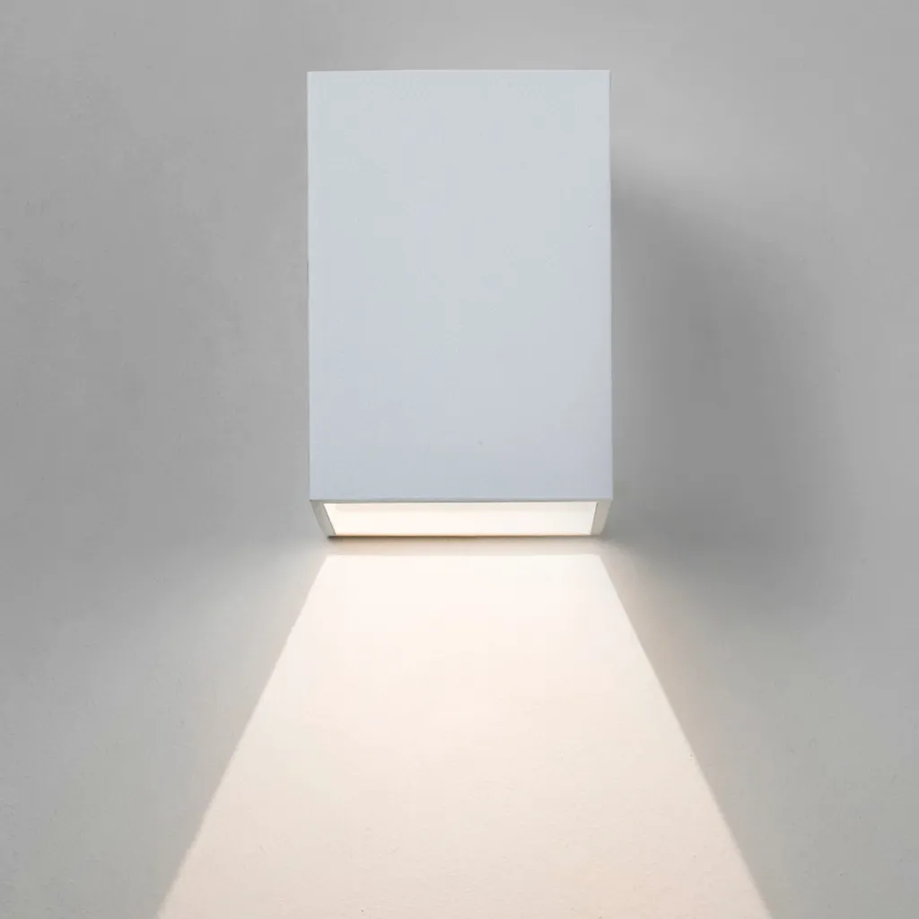 Applique Murale Extérieure LED Design Oslo 100 Petite Blanche IP65