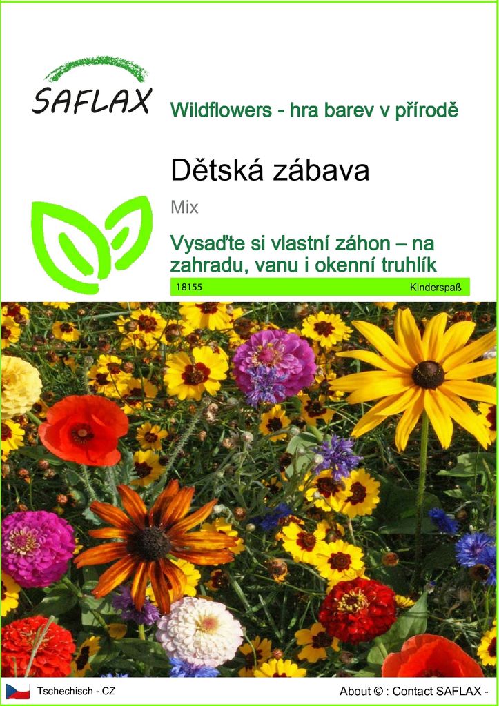 SAFLAX - dětská zábava - Mix - 1000 Semena Obrázek produktu 