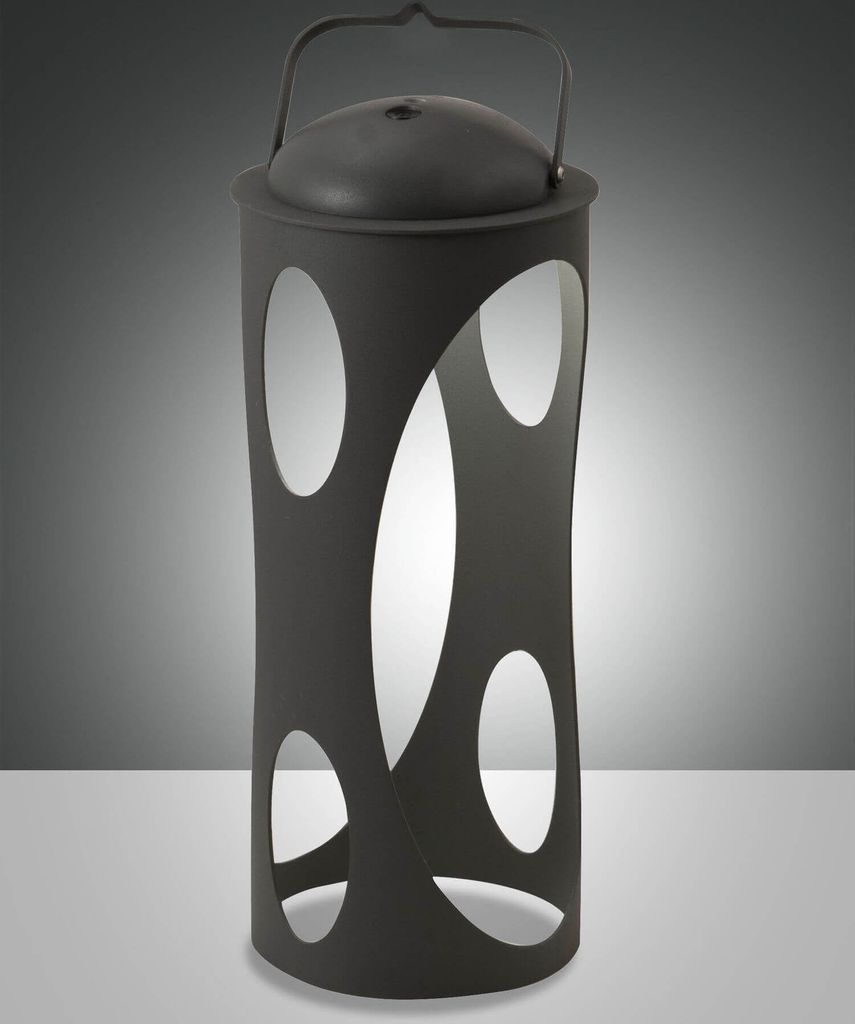 Caddy 3W LED-Tischleuchte in Anthrazit, Schutzart IP54, Produktbild 