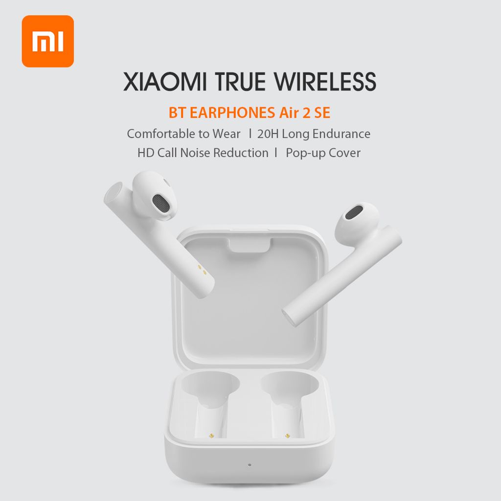 Xiaomi Air 2 Kopfhörer Bluetooth 5.0 Echte Funkkopfhörer LHDC AAC HD mit Mic