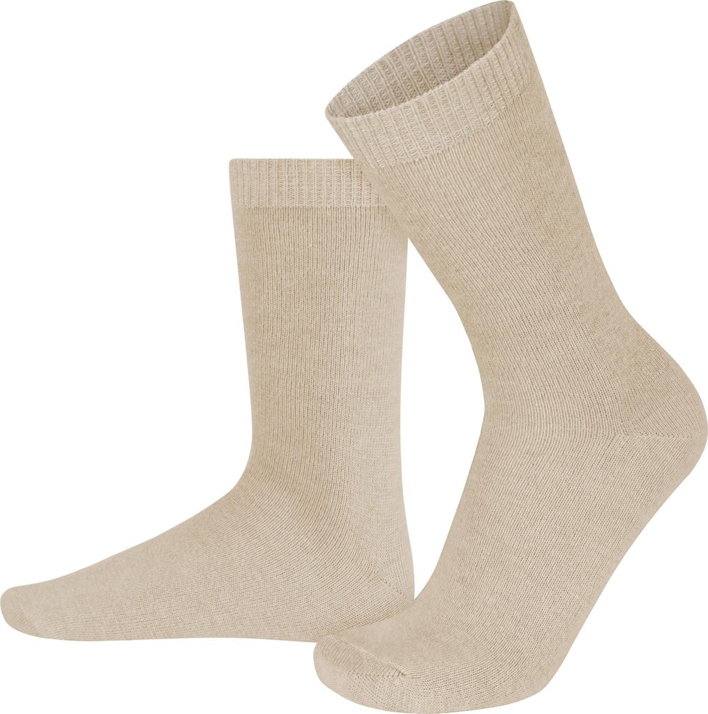 normani 3 Socken aus Cashmere und Wolle mit Komfortbund