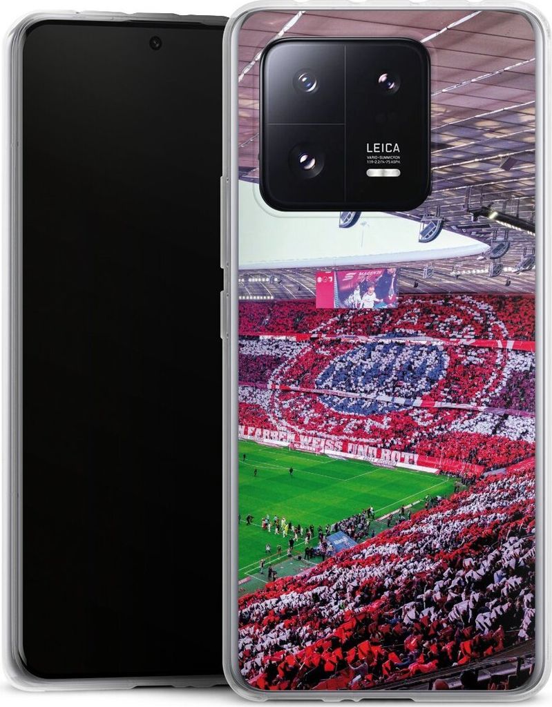 DeinDesign Handyhülle für Sony Xperia 10 V Silikon Hülle Case Smartphone Schutzhülle FC Bayern München FCB Stadion
