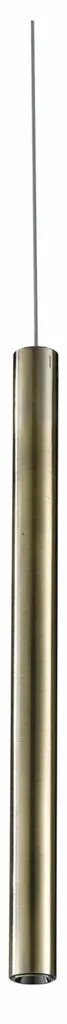 Suspension LED OBOE 280 lumens en alu bronze lumière naturelle 4000K
