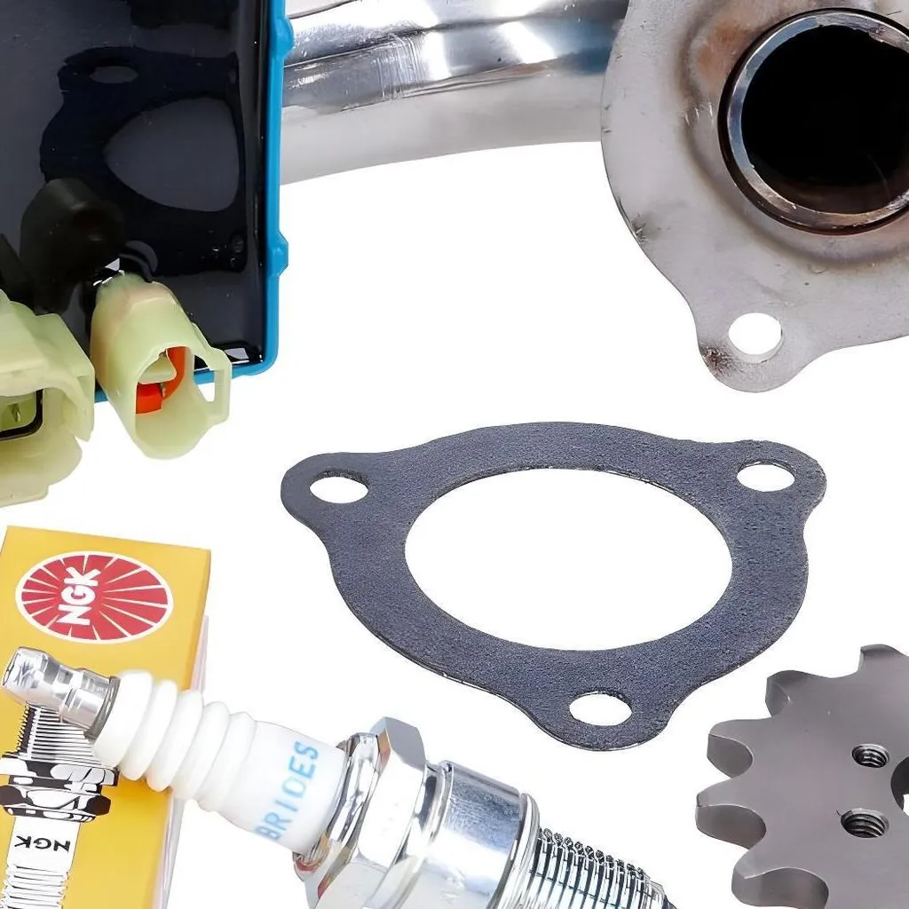 Réducteur de gaz inox Euro4 Derbi Aprilia - Fixation parfaite 2018+
