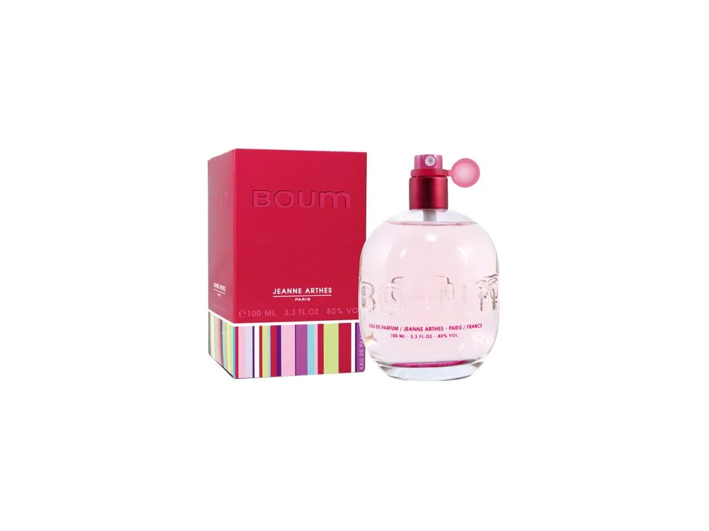 Boum Fraise et Cassis Eau de Parfum 100ml Senteur Fruitée Intense