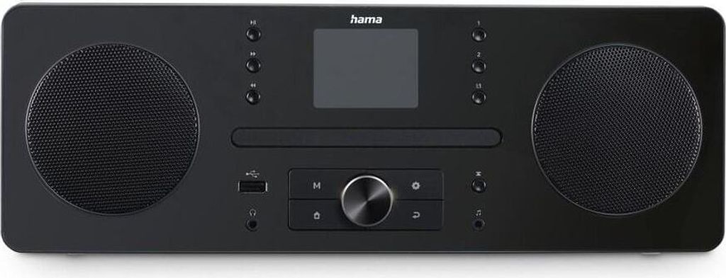 HAMA Radio FM/DAB+/CD/BT DR1560CBT Noir Image du produit 