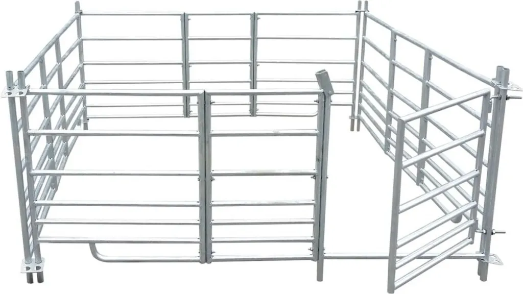 Enclos à moutons robuste pour éviter les fuites, acier galvanisé 183cm