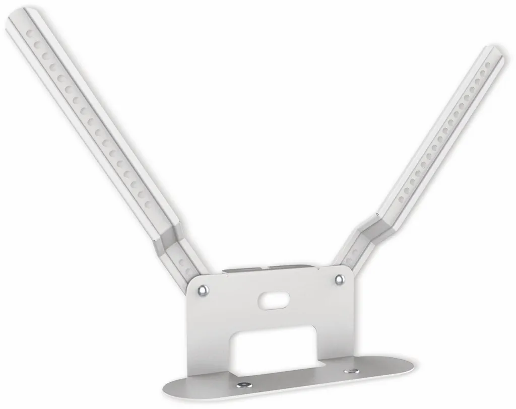 Support d'enceinte blanc discret pour Sonos Beam - Puremounts PM-SOM-081 - 2