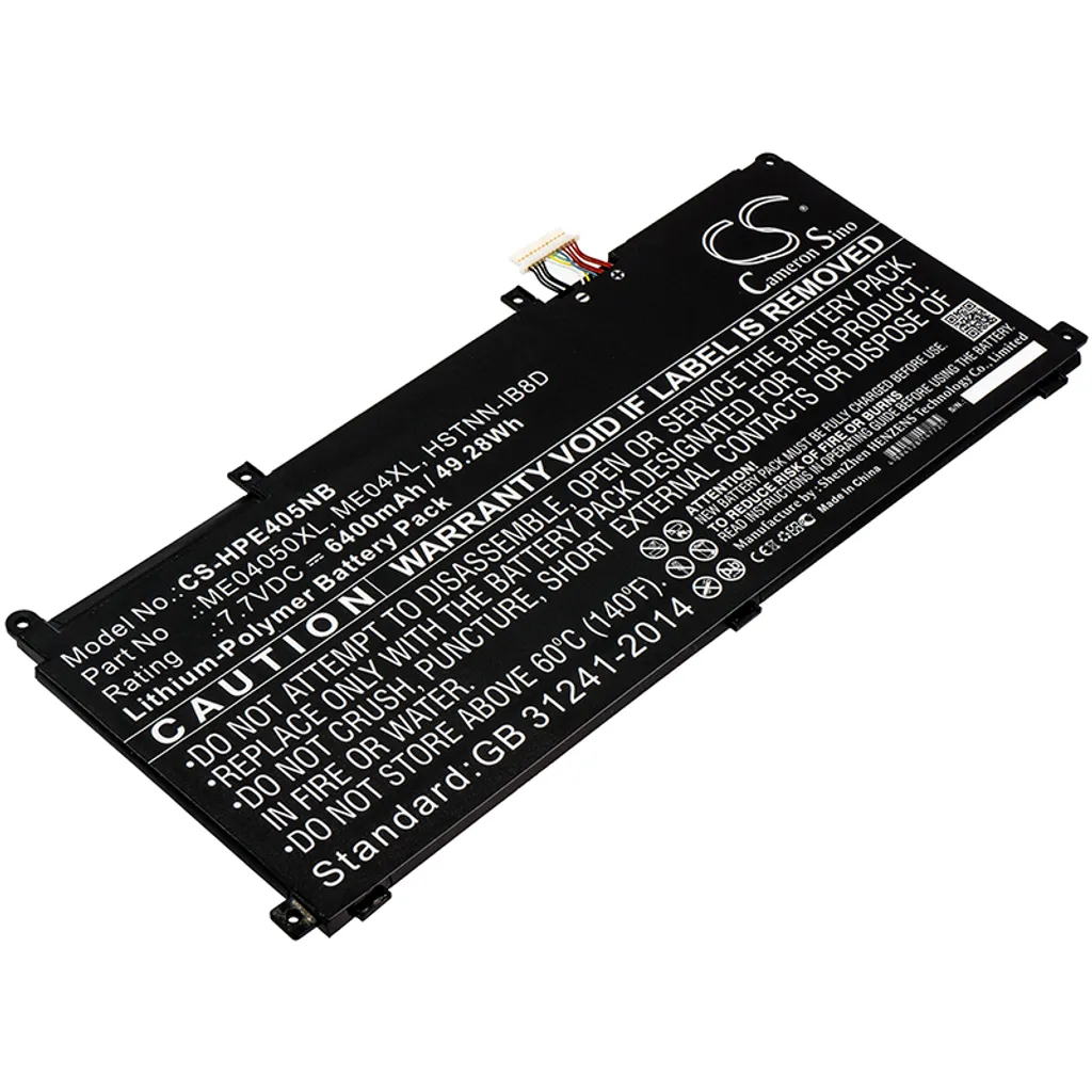 Batterie TECHTEK Longue Durée pour HP Elite x2 1013 G3 série 2TS94EA