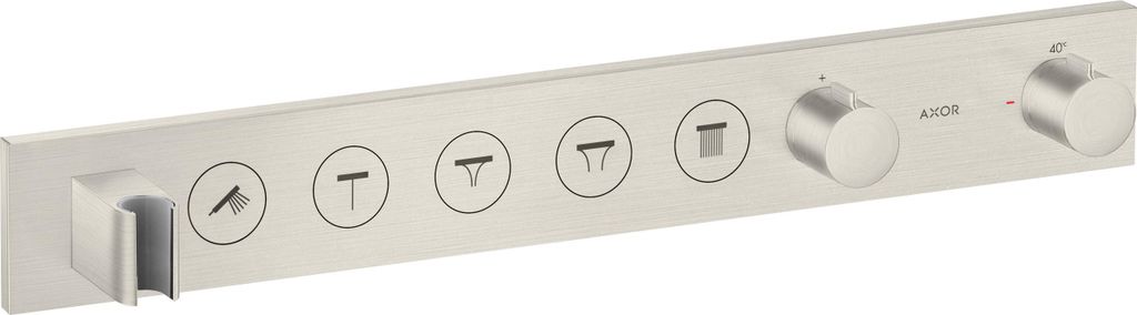 hansgrohe AXOR ShowerSolutions Thermostatmodul Select 670/90, Unterputz, 5 Verbraucher, Fertigset, 18358800