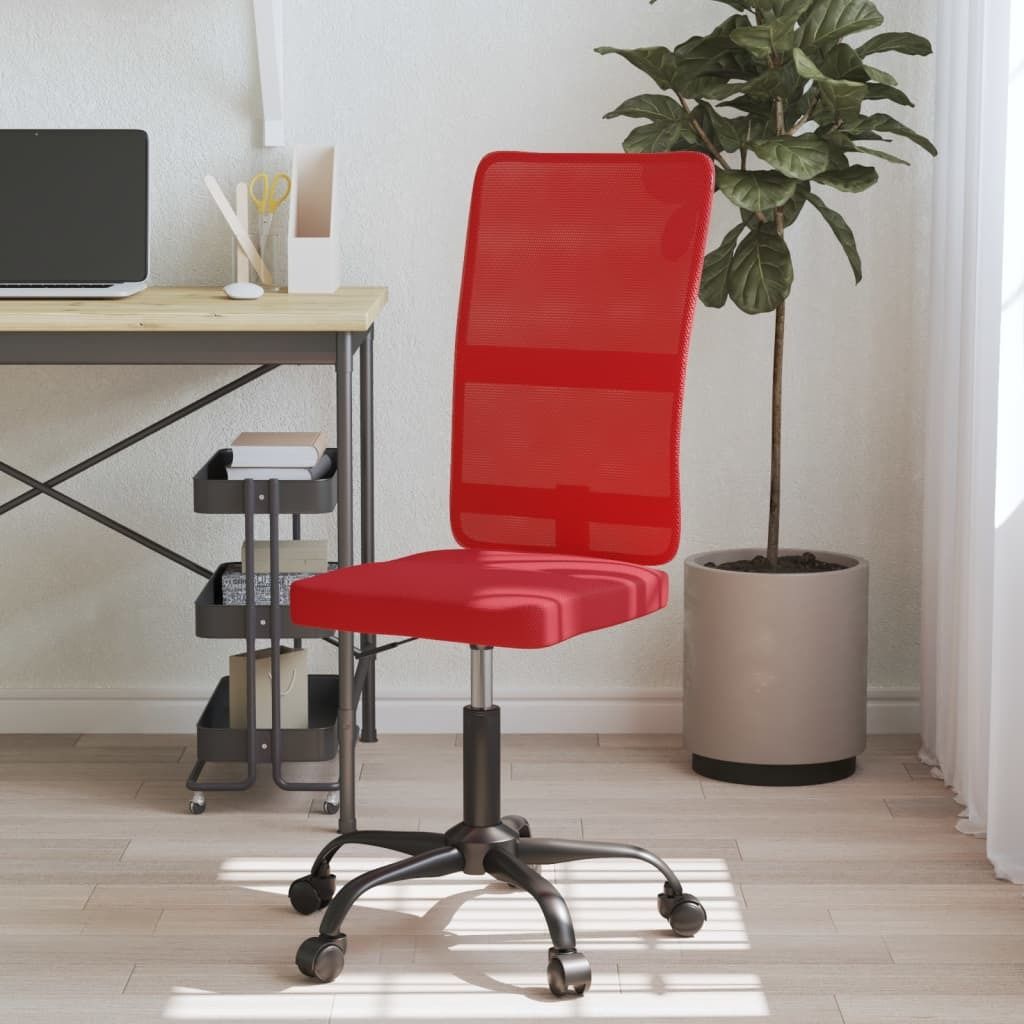 Langlebig Bürostuhl Höhenverstellbar Weinrot Netzstoff - Bürostühle Octo4020920 1parcel