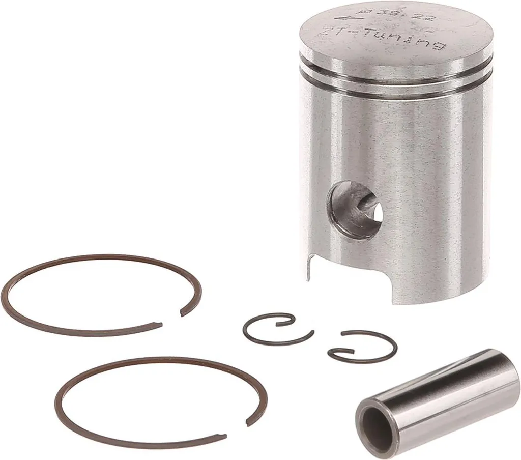 Kit Piston complet Ø38.22 pour moteur Simson S51 et Schwalbe KR51