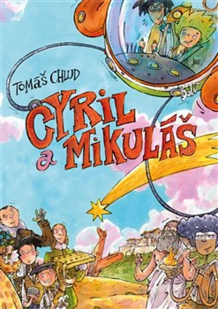Livre Cyril a Mikuláš de Tomáš Chlud pour Découvrir l'Histoire Slave