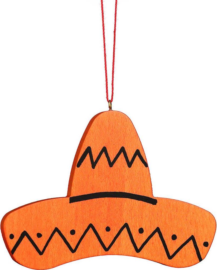 Christbaumschmuck Sombrero Hut (6cm) von Christian Ulbricht