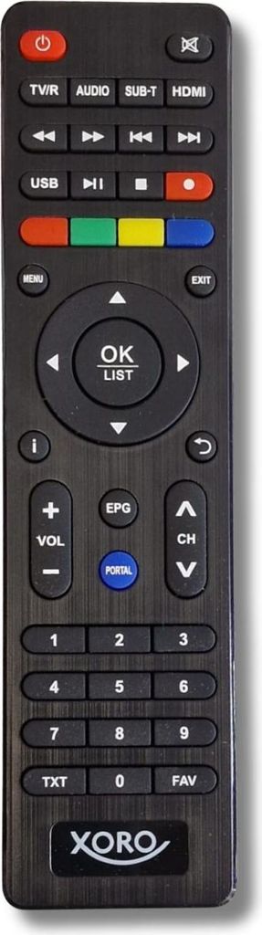 Originale Xoro Fernbedienung HRK7622 | HRK7670 | HRK7672