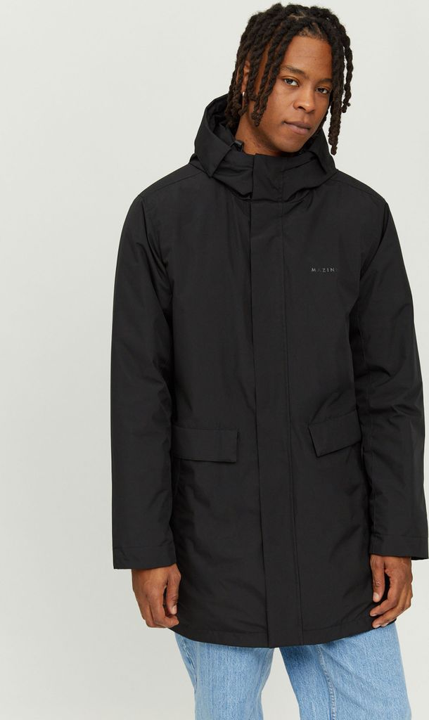 Mazine Jay Parka - Herren Parka, Größe:S, Farbe:black