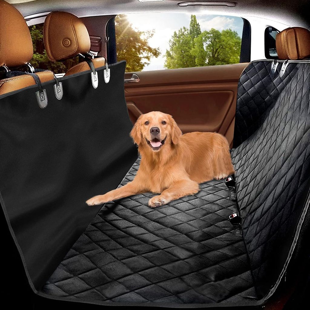 HUNDE / TIER AUTO SCHONDECKE XL 152x147cm Hundedecke/Matte Rückbank Wasserdicht Matte für Rückbank