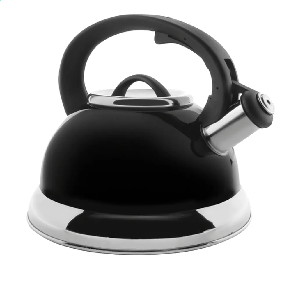 Lacor 68644 Bollitore Silvante 2,5L Nero - Design Classico e Acciaio