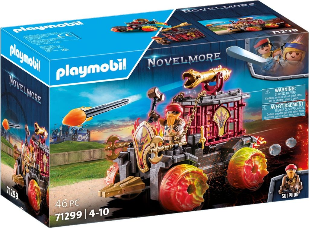 PLAYMOBIL 71299 Burnham Raiders - Chariot de combat de feu Image du produit 