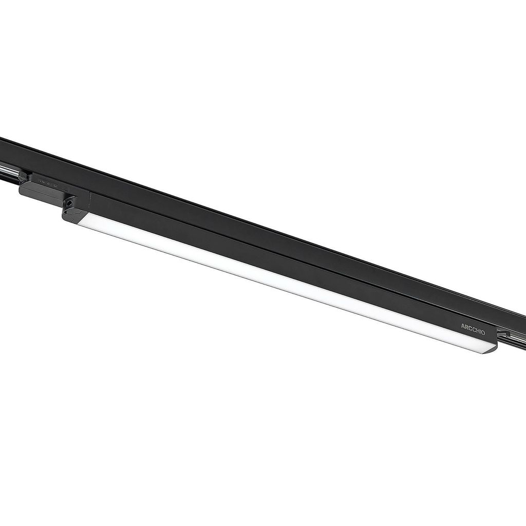Arcchio LED-Schienenleuchte Harlow, schwarz, 69 cm, 4.000 K Produktbild 
