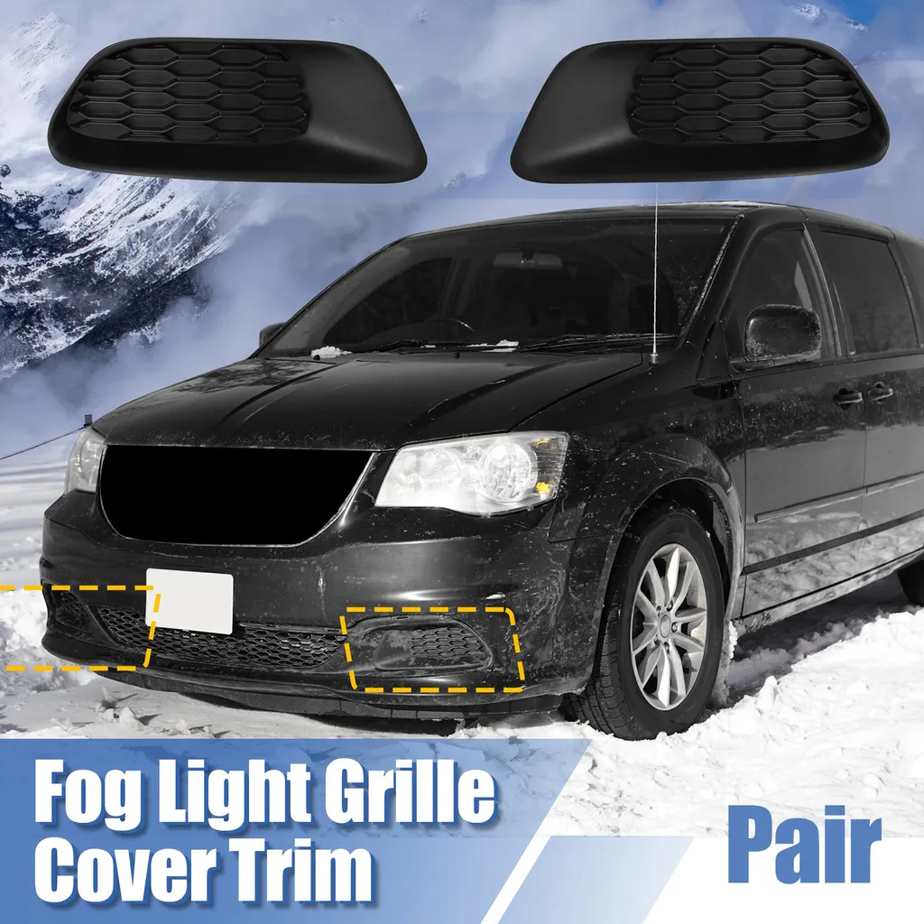 Grille de pare-chocs avant droit pour réparation de phare antibrouillard