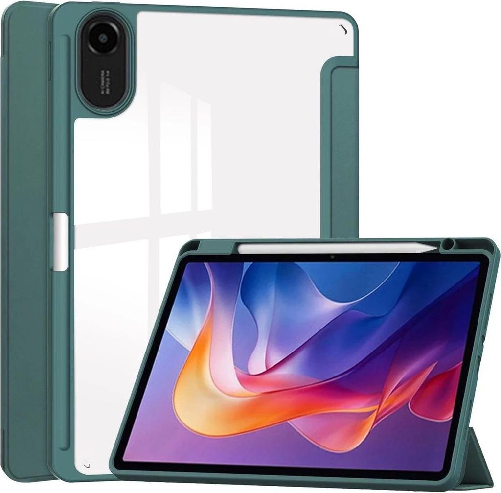 Bizon Case Tab Clear Matt Xiaomi Redmi Pad 2 dunkelgrün Produktbild 