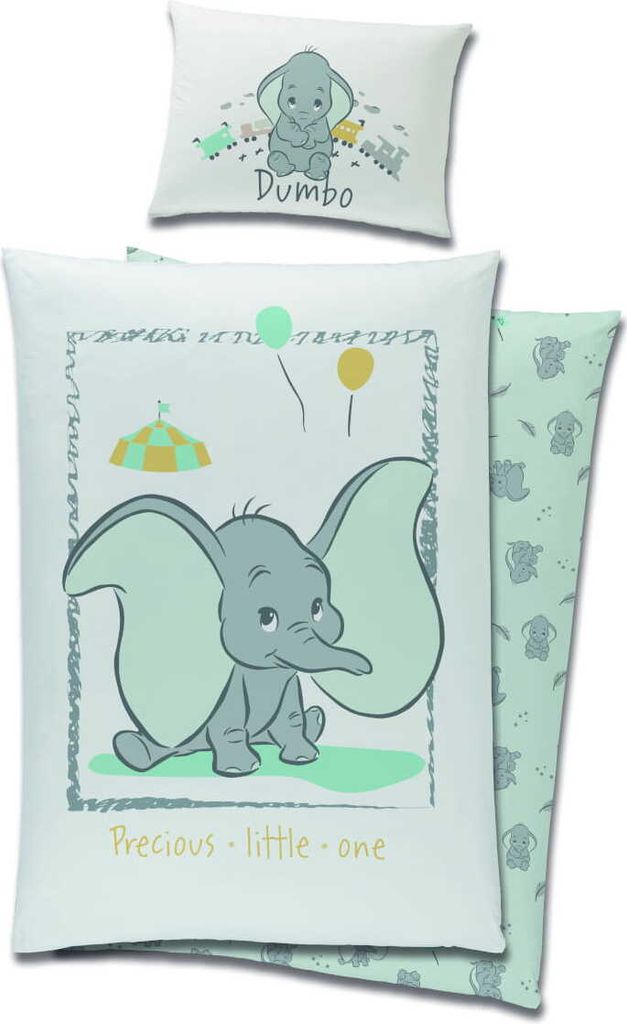 Disney Dumbo BABY Bettbezug- 90 x 120 cm - Baumwolle Produktbild 