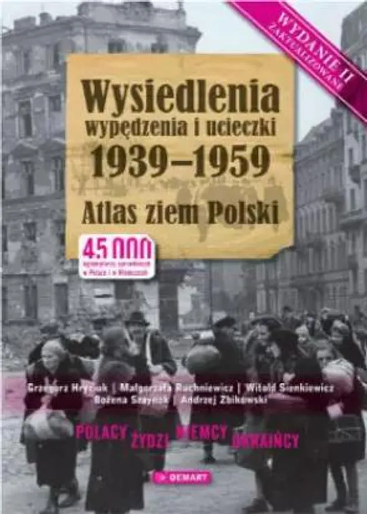 Livre Polonais Wysiedlenia wypędzenia ucieczki 1939-1959 Collectif