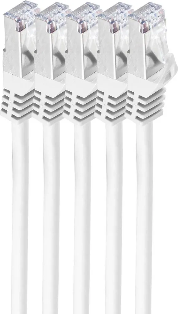Câble RJ45 Cat6 Blanc shiverpeaks BS75512-W Finissez-en avec le Wi-Fi Lent
