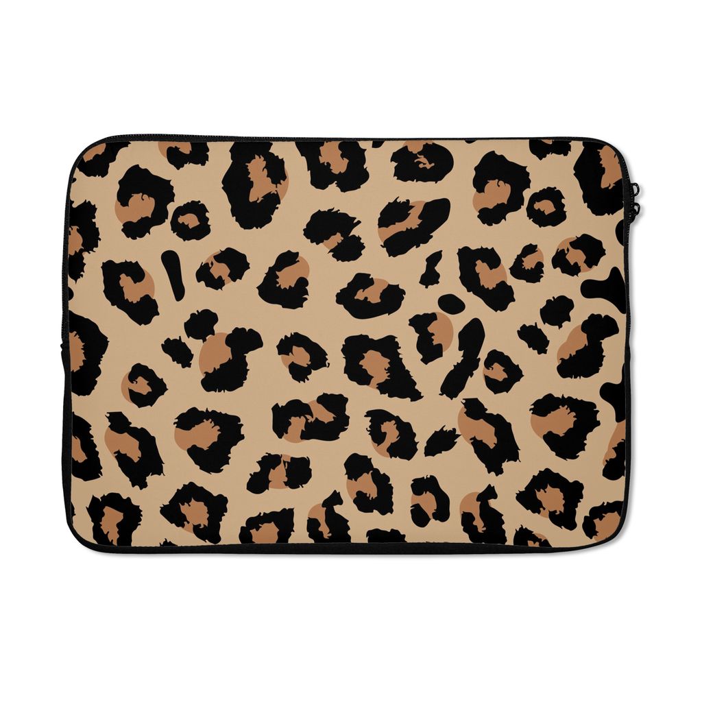 MuchoWow Laptop Hülle 13 Zoll Tierdruck - Design - Tiere Laptoptasche - Laptophülle - Sleeve - Rundumschutz