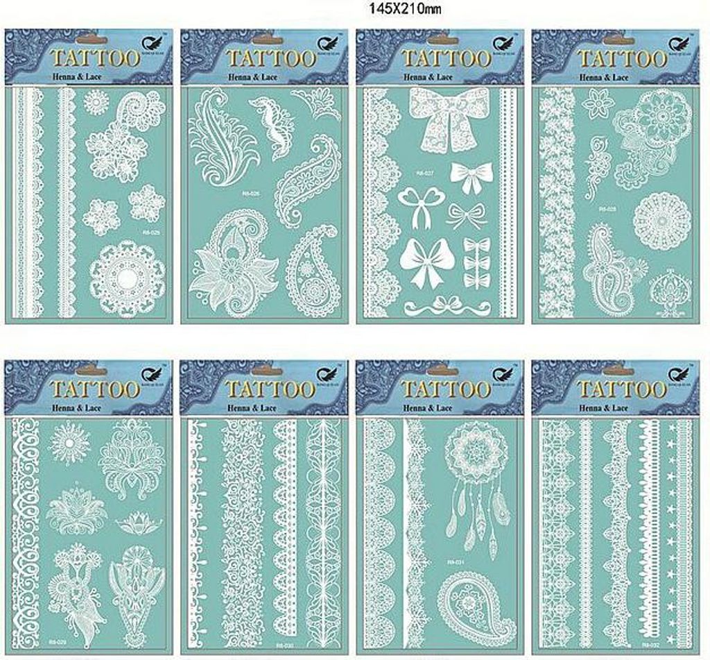 autocollants 12pcs. TATOUAGES | 45333 Image du produit 