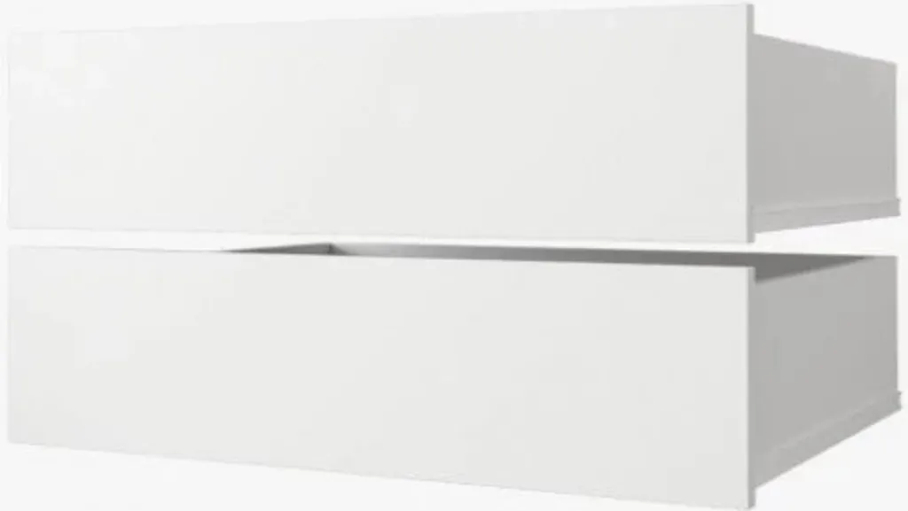 Solution de rangement : 2 tiroirs UNIS pour armoire profonde 60 cm