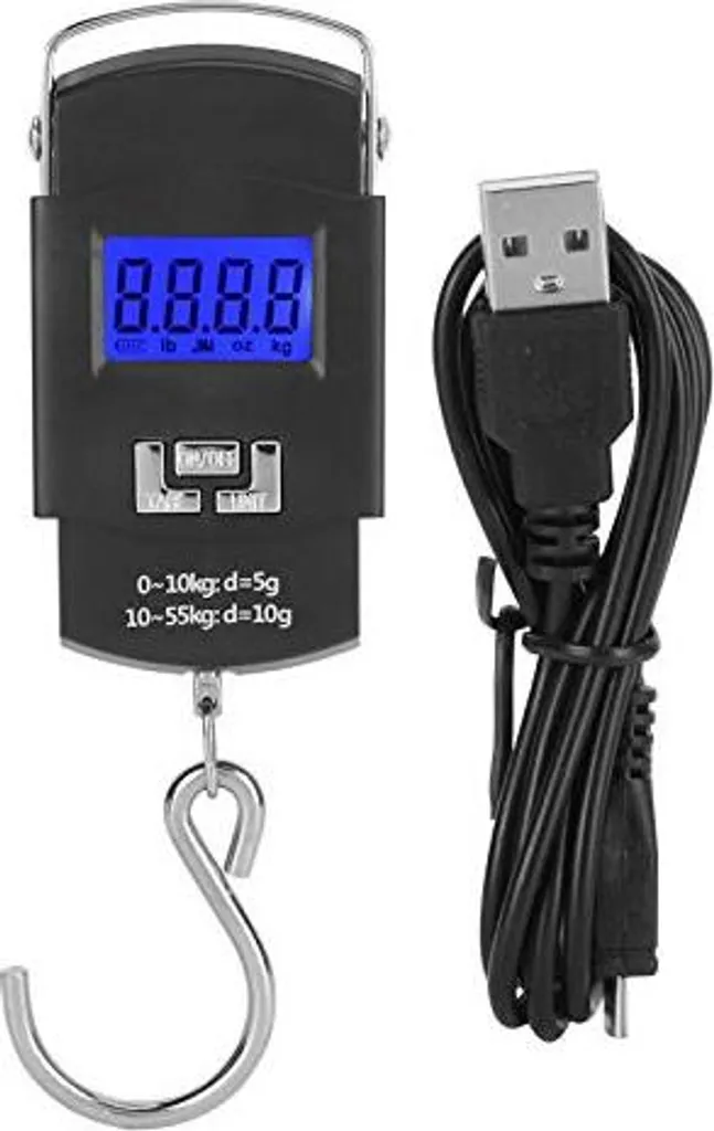 Bilancia Pesa Valigie USB 55kg Fishing-Express - Addio Sovrapprezzi
